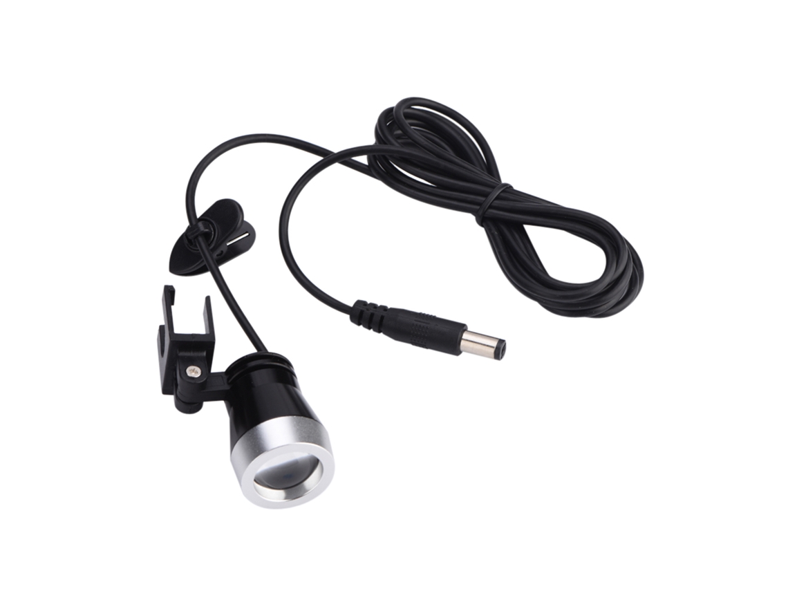 Lâmpada LED para microscópio (alto brilho, ajustável)