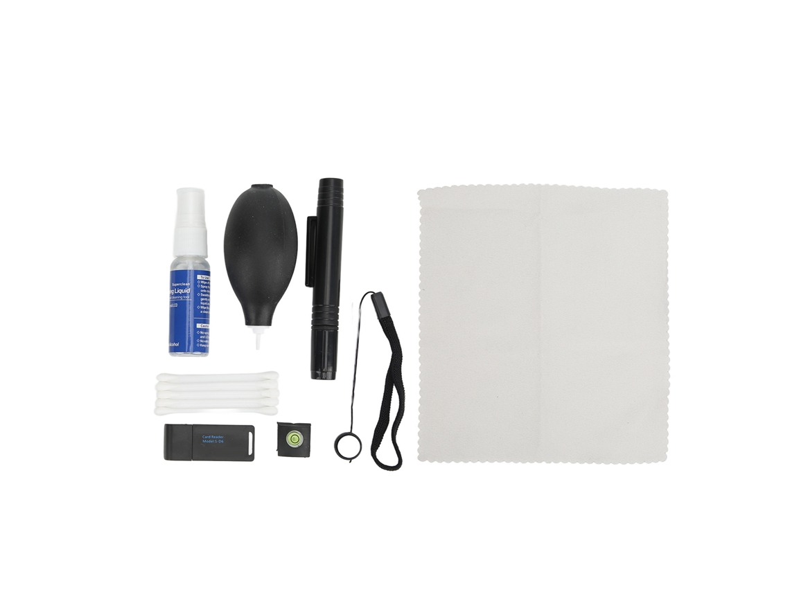 9 In 1 Camera Cleaning Kit With Dust Blower Cleaning Cloth For Laptop Earbud Lens Lcd Screen Filter Viewfinder LAXISCREED