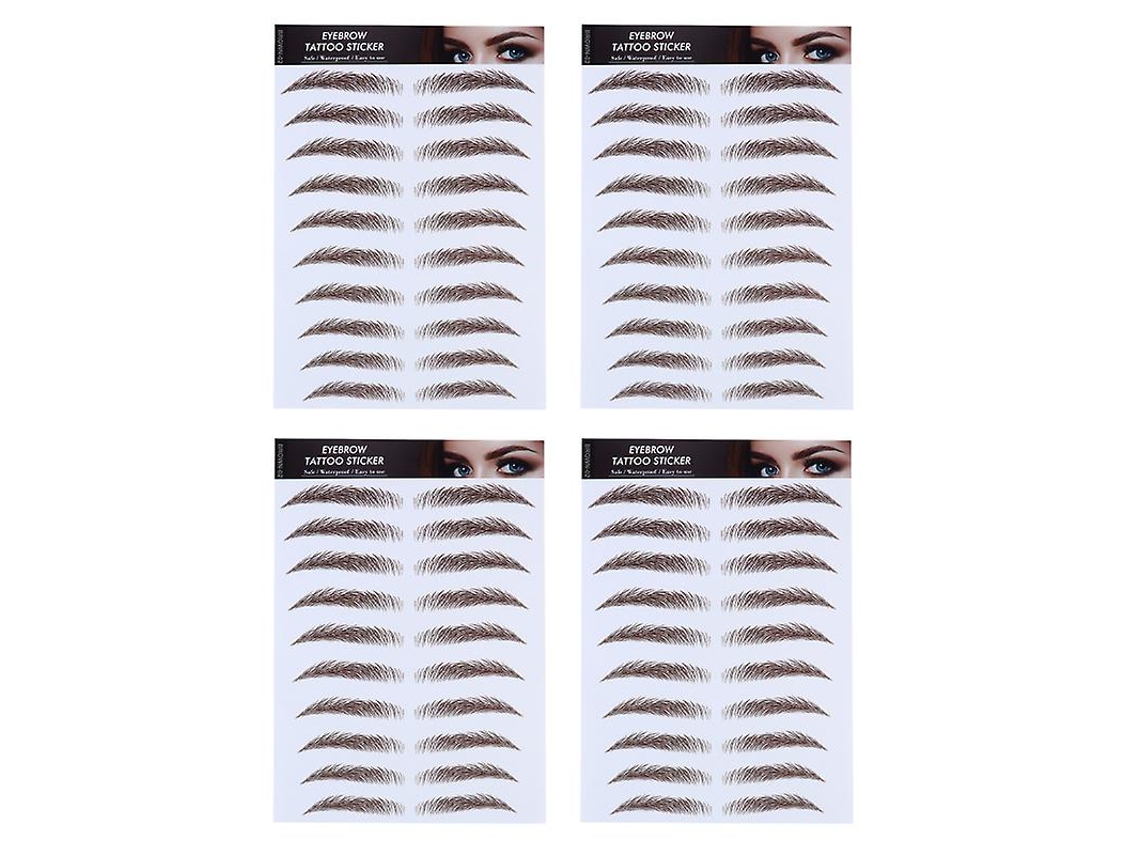 4pcs Adesivos De Sobrancelha Allinless