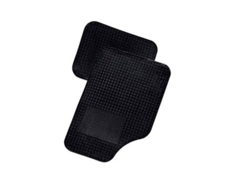 Conjunto de 4 Tapetes KRAWEHL Moscú (Preto - PVC - 64 x 47 x 1 cm)