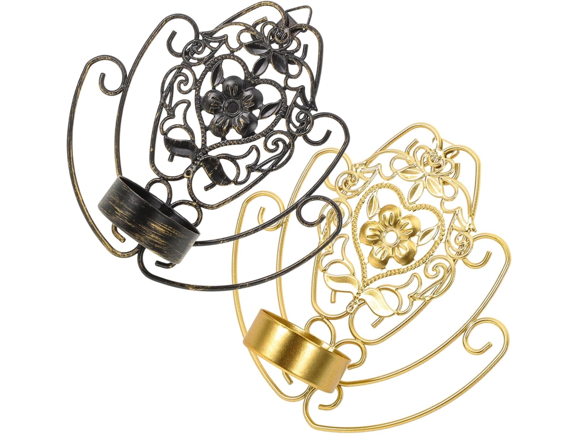 Vela Led Decorativa Sem Chama, Conjunto De 2, Para Mesa E Varanda