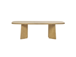 Mesa de centro retangular em madeira de manga maciça SOTA MILIBOO C120 cm