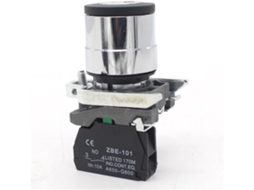 Interruptor Elétrico Tabhczqmy Xb4 Bg21 220v Com Chave, Botão De Pressão Momentâneo 2 Posições