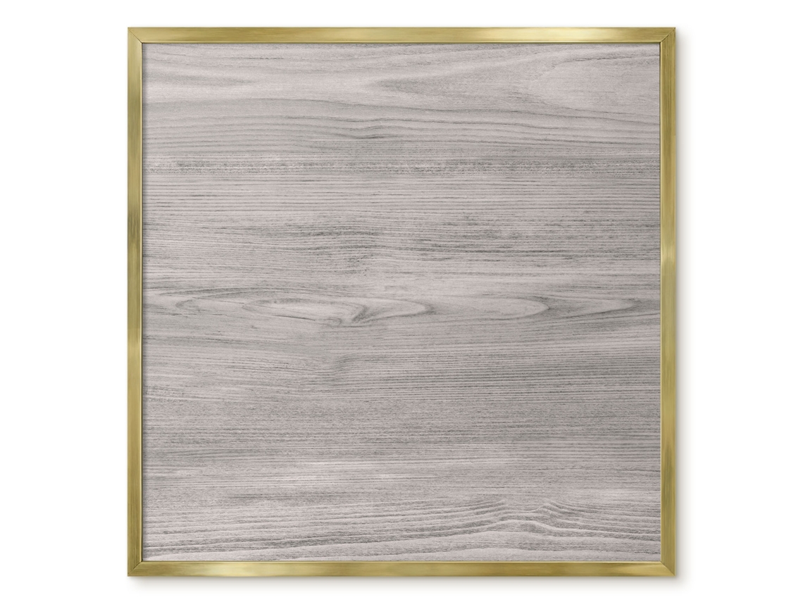 Magnetic Board Natural Wood For The Living Room Espelharte (50x50 Cm)