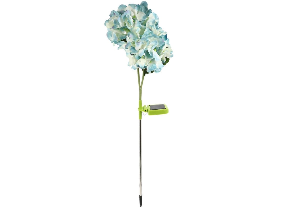 Outdoor Light Simulation Flower Shape Solar Lamp Ground Plug Light