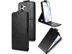 Capa De Couro Com Flip Vertical Magnético E Fivela Para Fujitsu Arrows Alpha F-51f