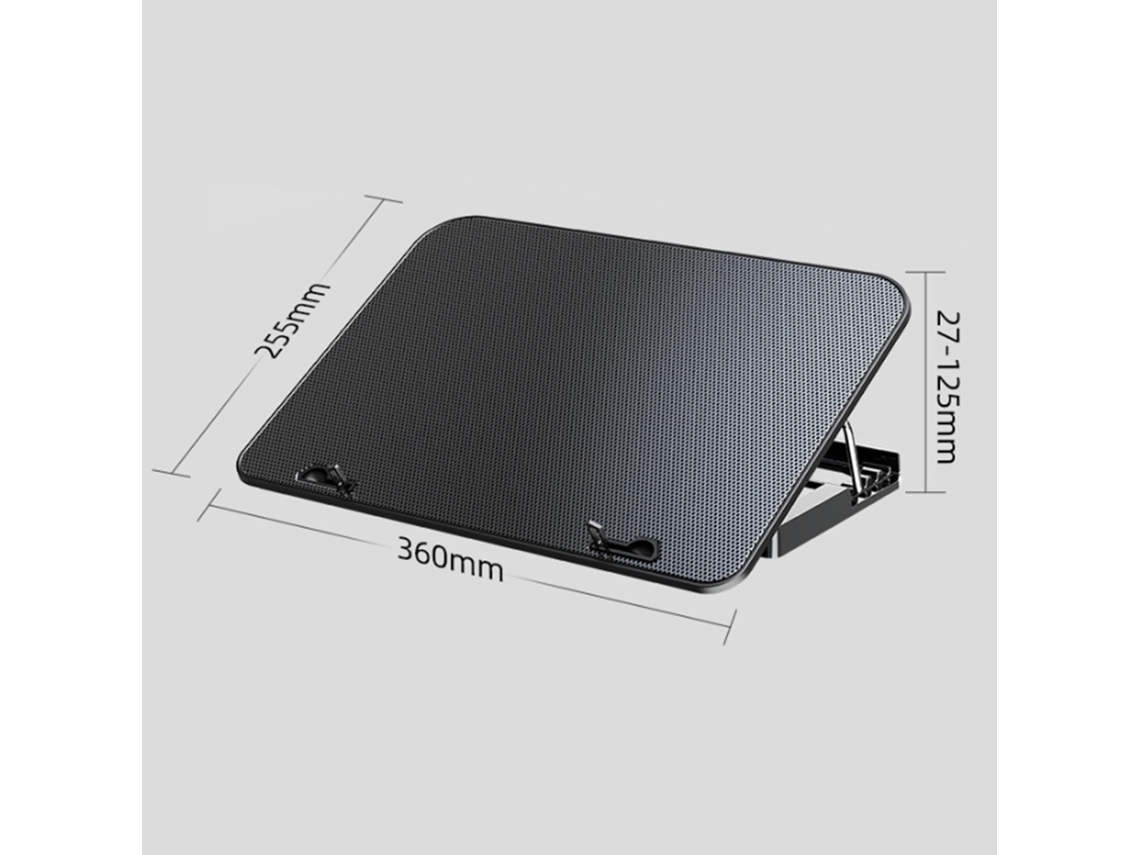 Suporte De Resfriamento Para Notebook Com 6 Ventoinhas