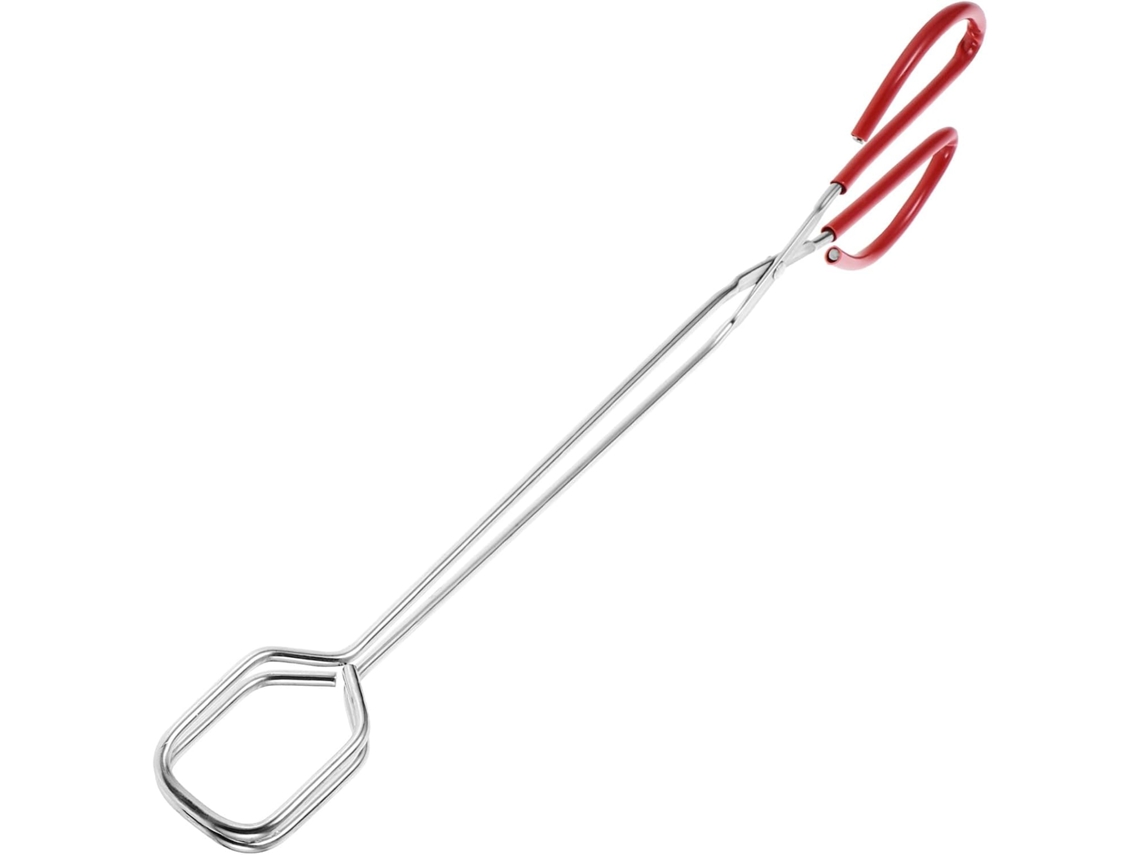 Pinça Para Churrasco Em Aço Inoxidável Com Cabo Longo, Pinça De Cozinha, Proteção Contra Queimaduras Para Grelhar