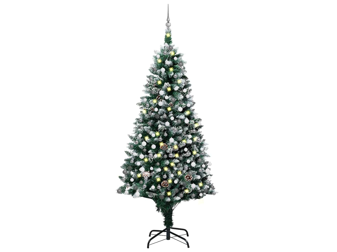 Christmas Tree, Christmas Trees Vidaxl Verde Pvc (210 X 120 Cm)