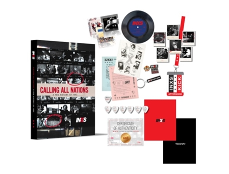 Livro Calling All Nations A Fan History of INXS Deluxe Edition de This Day in Music Books (Inglês)