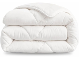 Edredón Relleno Nórdico De Fibra Hueca Para Cama 135/150, Antiácaros Y Antialérgico 400gr/m² Otoño Invierno (blanco 220x220cm)