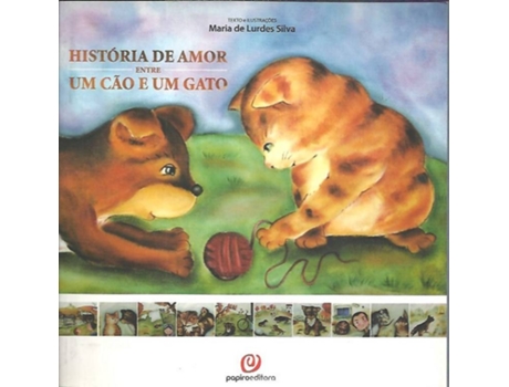 Hist?ria de amor entre um c?o e um gato