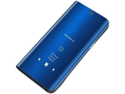 Capa Samsung Galaxy S8 LMOBILE Clear View Azul