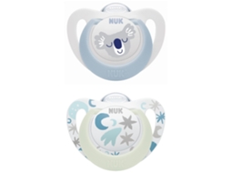 Chucha de silicone Starlight Day & Night 2 0-6 meses Modelo: Koala/Night NUK