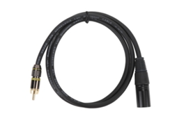 Cabo Xlr Macho para Macho Ofc com Conectores Dourados | S/MARCA