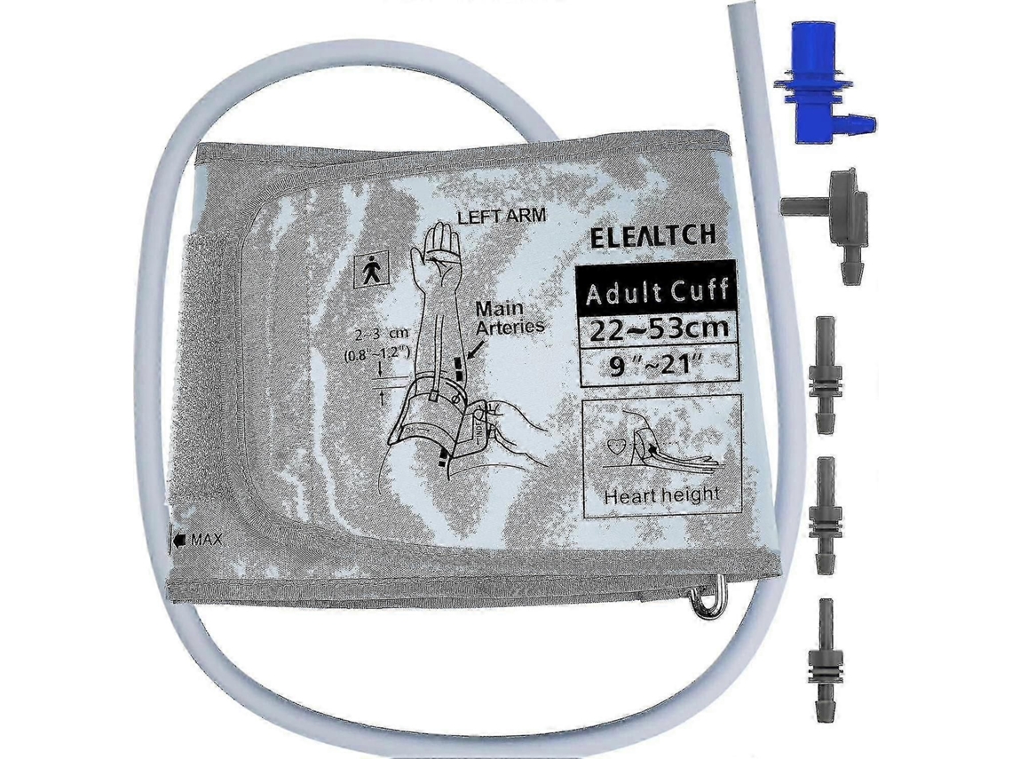 para Substituição de Manguito Pressão Arterial Omron XL 9 a 21 Polegadas, Monitor Braço Braços Grandes, D Ispositivo Saúde GOKOCO
