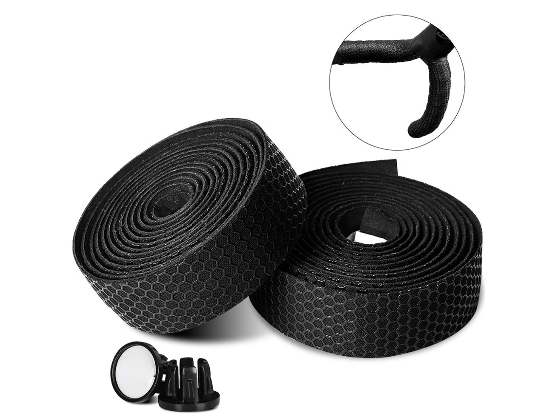 Eslnf Alça De Guidão De Bicicleta Eva Almofada Fita De Conforto Pu Antivibração Acessórios Para Ciclismovayotoy