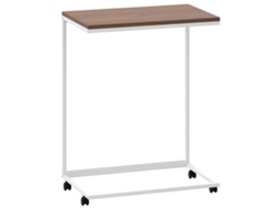 Side Table, Side Tables Vidaxl Branco Madeira Processada (55 X 35 X 70 Cm)