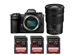 Z6 Iii + Z 24 120mm F/4 S + 3 Sandisk 512gb Uhs ii 300mb/s + Ebook “20 Dicas para Fotos Que Impressionam” NIKON