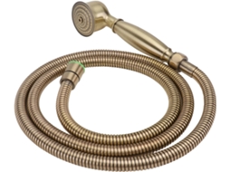 Chuveiro Mão Homoyoyo Em Latão Com Mangueira, Bocal Bronze, Acessório Para Banheiro, Ferramenta Para