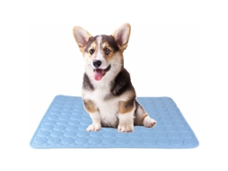 Tapete Refrescante, para Cães e Gatos, Tamanho P, Azul AQUAFORGE