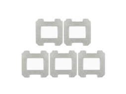 Conjunto De 5 Panos De Limpeza Para Robôs Aspiradores Ecovacs W1, W1pro, W960 E W2pro. Panos Laváveis Para Limpeza De Janelas. Acessórios Para_glo