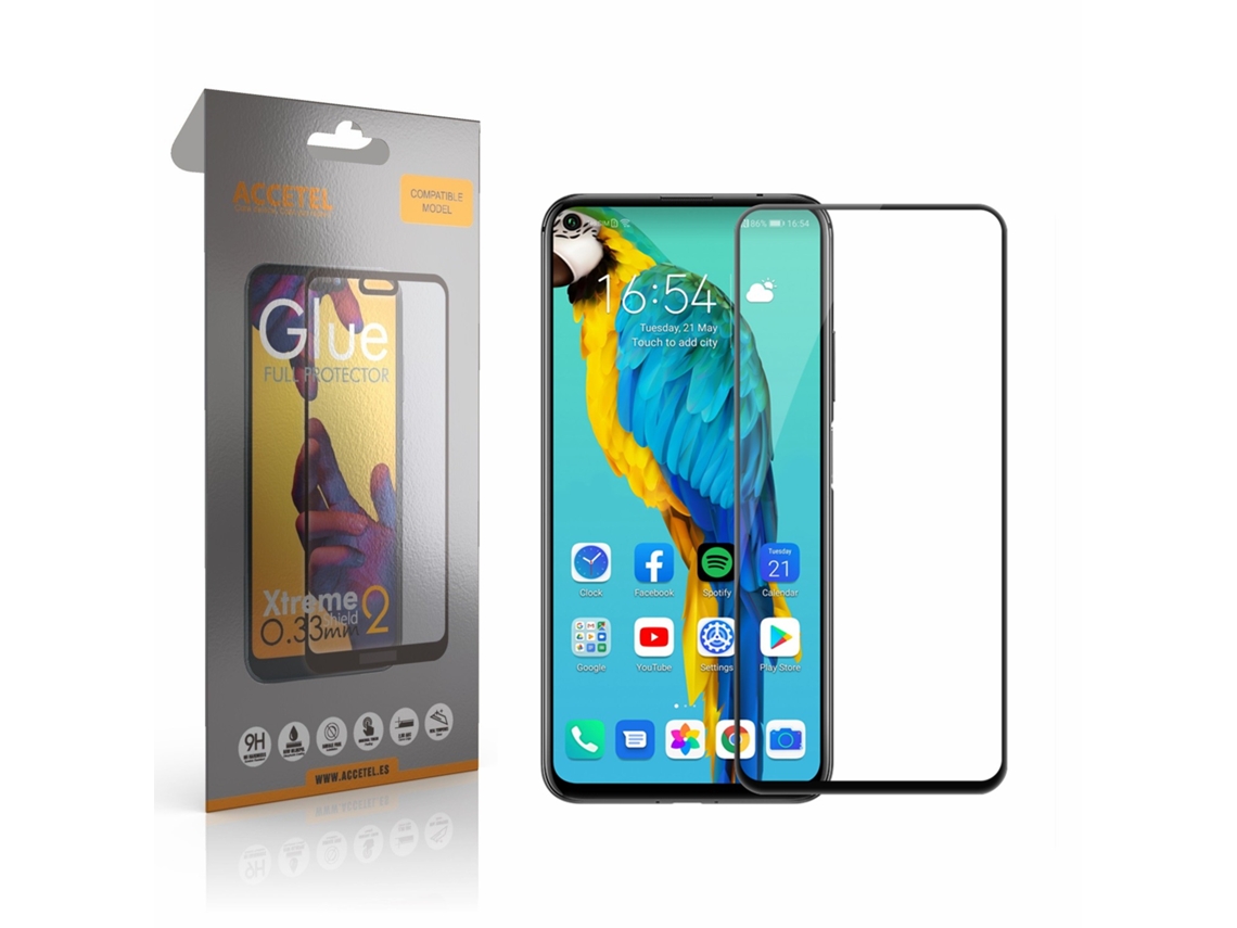 Película De Vidro 2d Full Glue - Huawei Nova 5t Preto