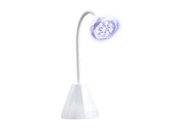 Lâmpada de Cura Uv para Unhas Portátil Mini com Mangueira Ajustável 27w Secagem Rápida 9 Leds