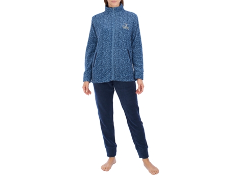 Pijama Feminino de Inverno Coralina 42135 BLANCA HERNÁNDEZ