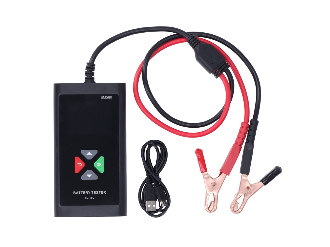 Tester de Bateria Portátil 6v 12v com Tela Tft 2.4 Polegadas S/MARCA