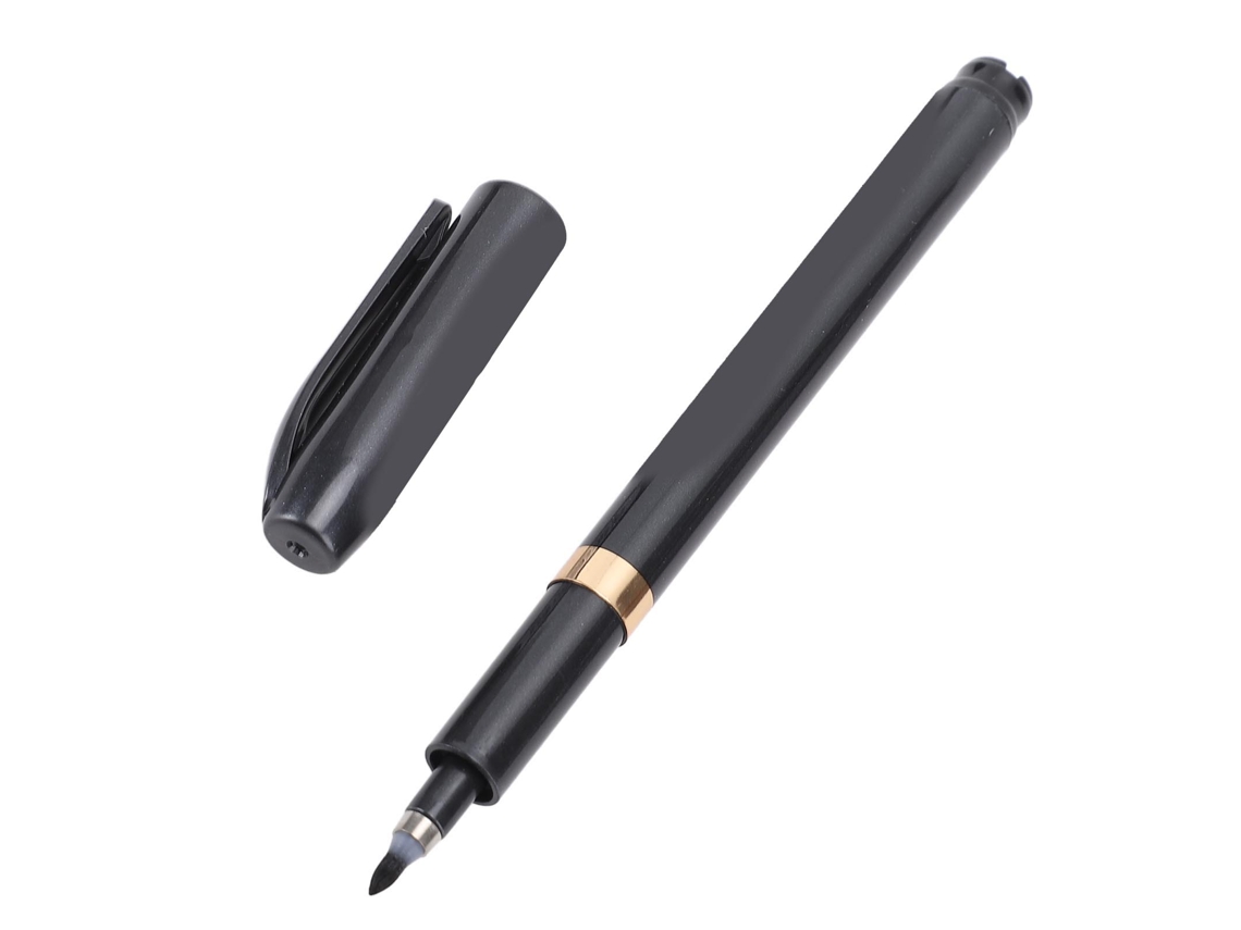 Pluma De Caligrafia Para Principiantes Pincel Suave Tinta Preta Para Escrita E Desenho Chinês E Japonês