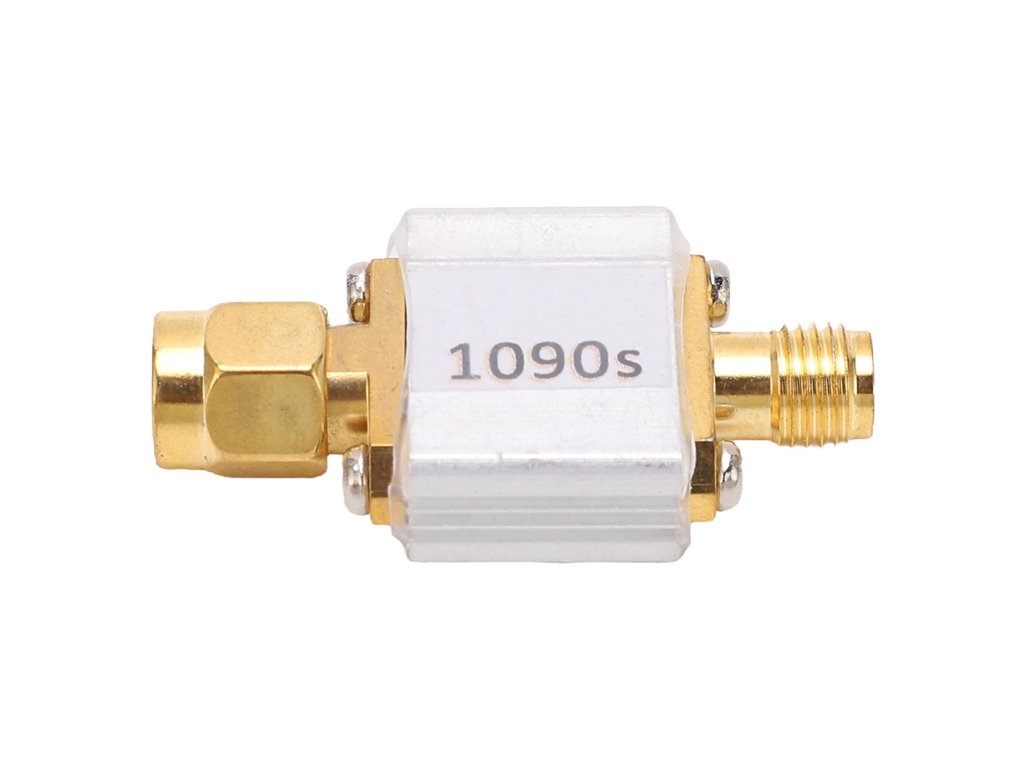 Filtro Passa-banda 1090mhz Saw 50ohms De Liga De Alumínio Para Ads-b Com Largura 30mhz