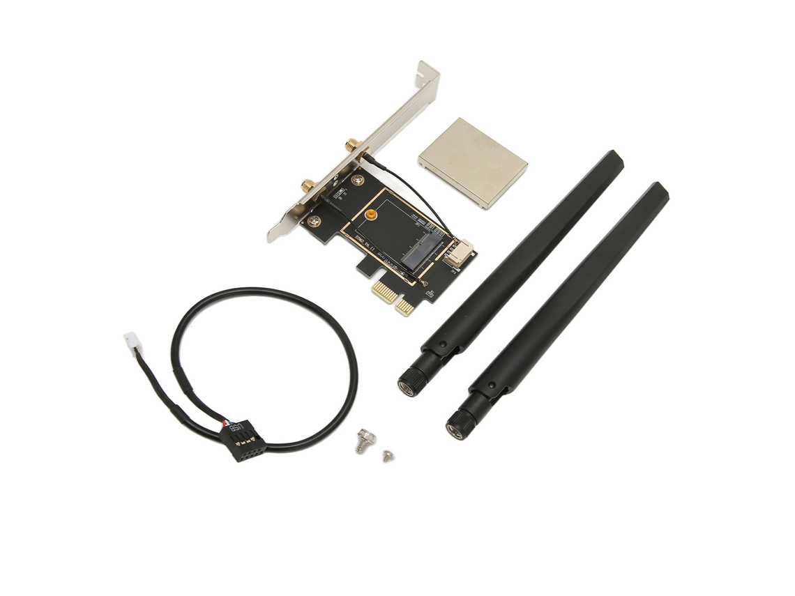 Aetheria placa Adaptadora Ngff M.2 para Pcie com Antena Plug And Play Modelo Elite