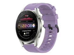 Pulseira De Silicone Macio De Cor Sólida Para Huawei Watch 3 Pro 22mm