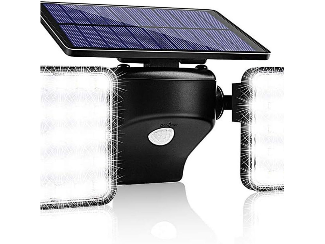Luminária solar externa com sensor de movimento, 56 LEDs, à prova d'água IP65, 2 Klb Brilvibera