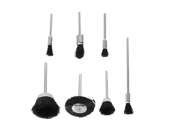 Conjunto De 8 Escovas De Cerdas De Nylon Duráveis Com Cabos E Acessórios.