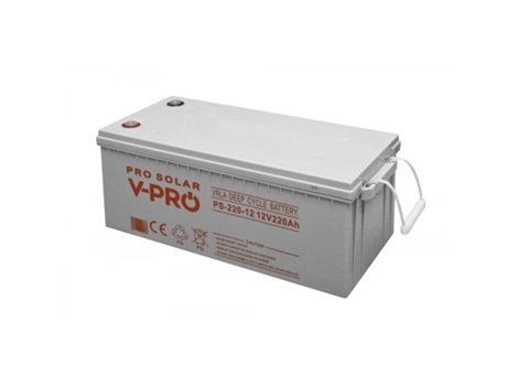 Akumulator Deep Cycle Vpro Solar 12v 220ah Volt Polska