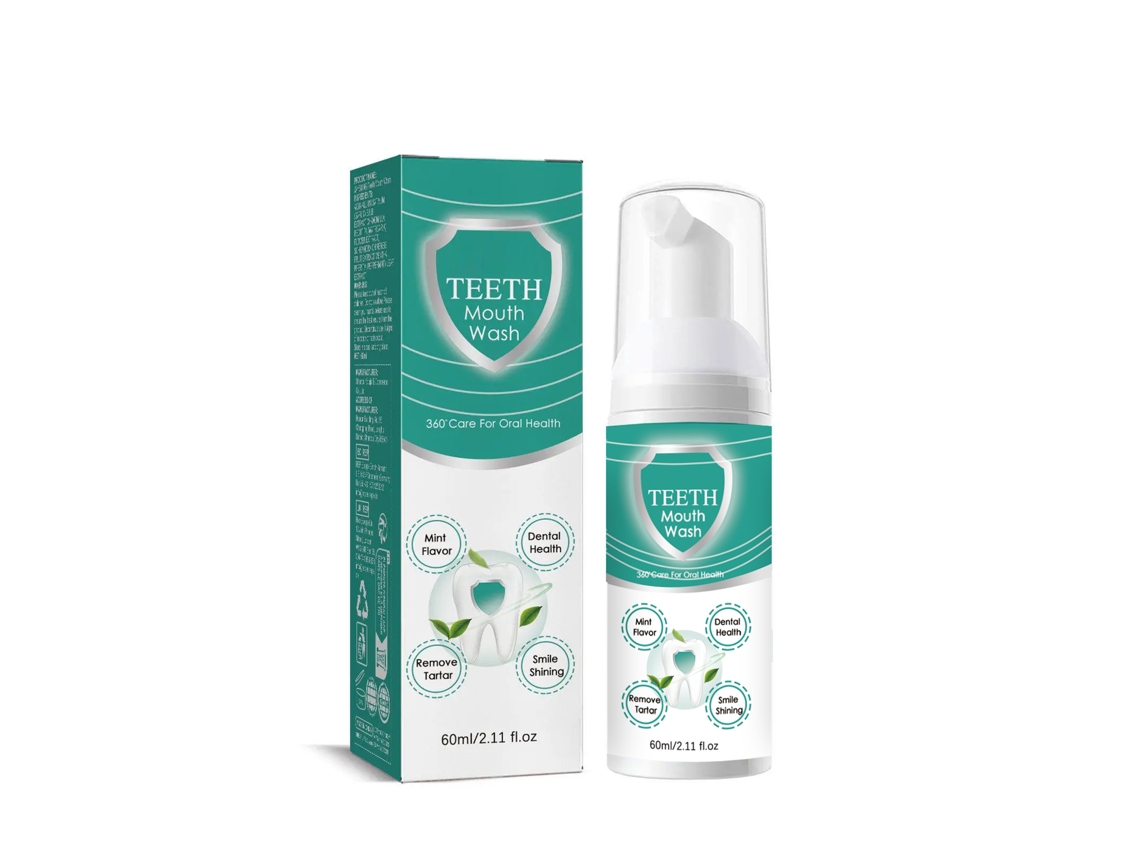 Creme Dental Mousse Espumosa Higiene Bucal