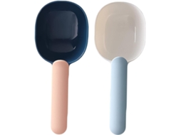 Conjunto De 2 Colheres Medidoras Plástico Arroz E Grãos