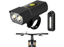 De Bicicleta | Super Brilhante Para Mountain Bike, Lâmpada Telescópica Com Zoom Para Segurança Gokoco