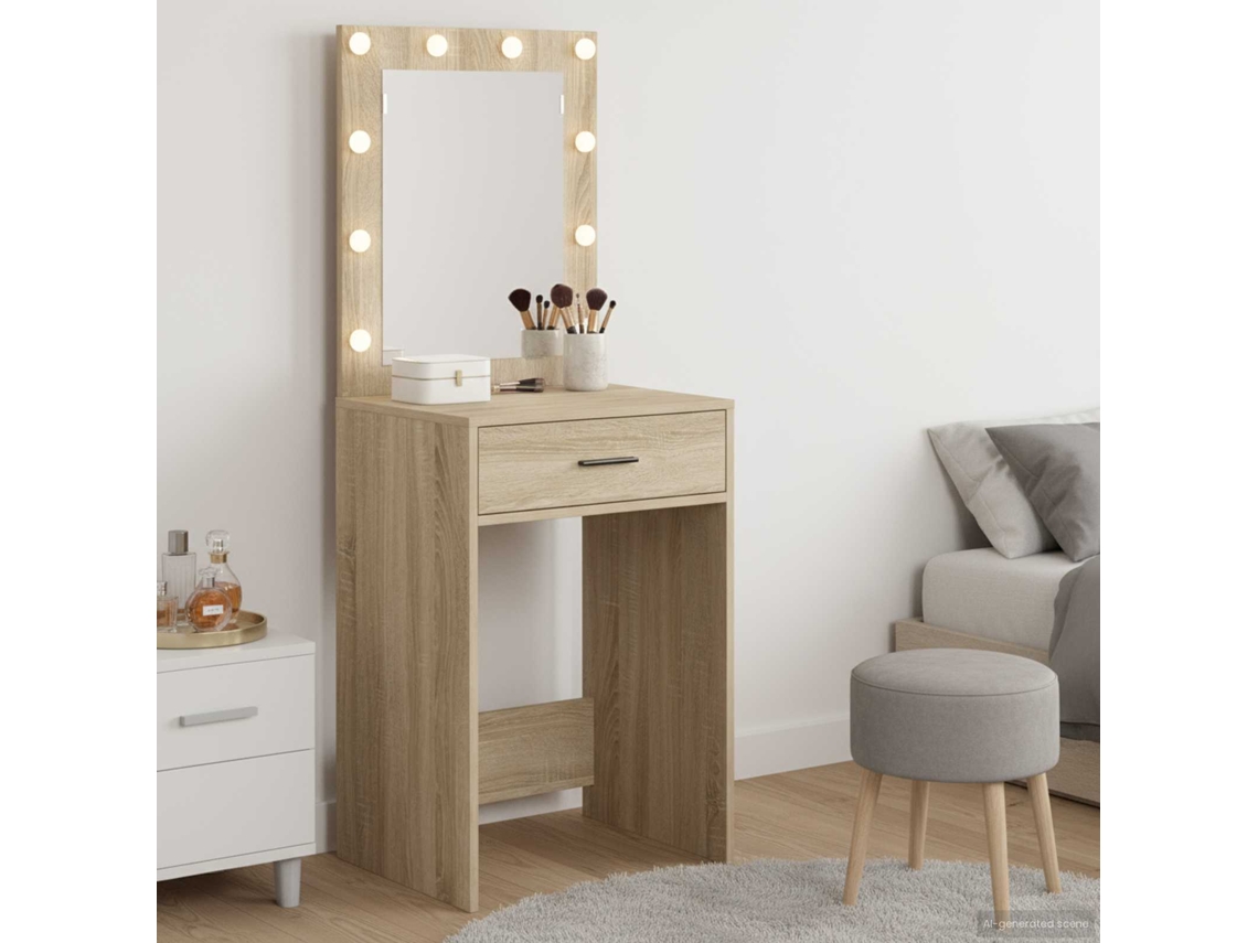 Vidaxl Mesa De Vestir Carvalho Sonoma 50 X 41 X 135 Cm