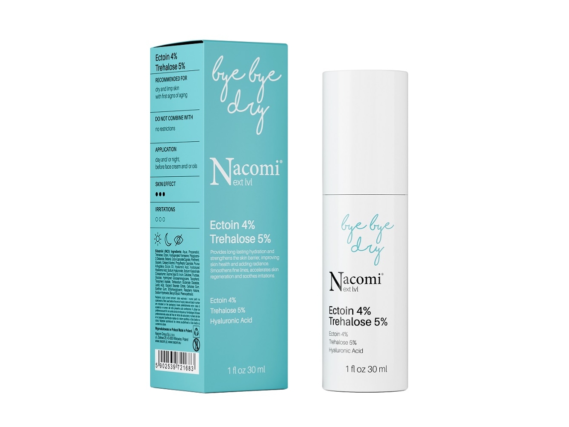 Pro Series Ectoine 4 Trehalose 5 Serum 30ml Intensive Moisturizing Formula Nacomi