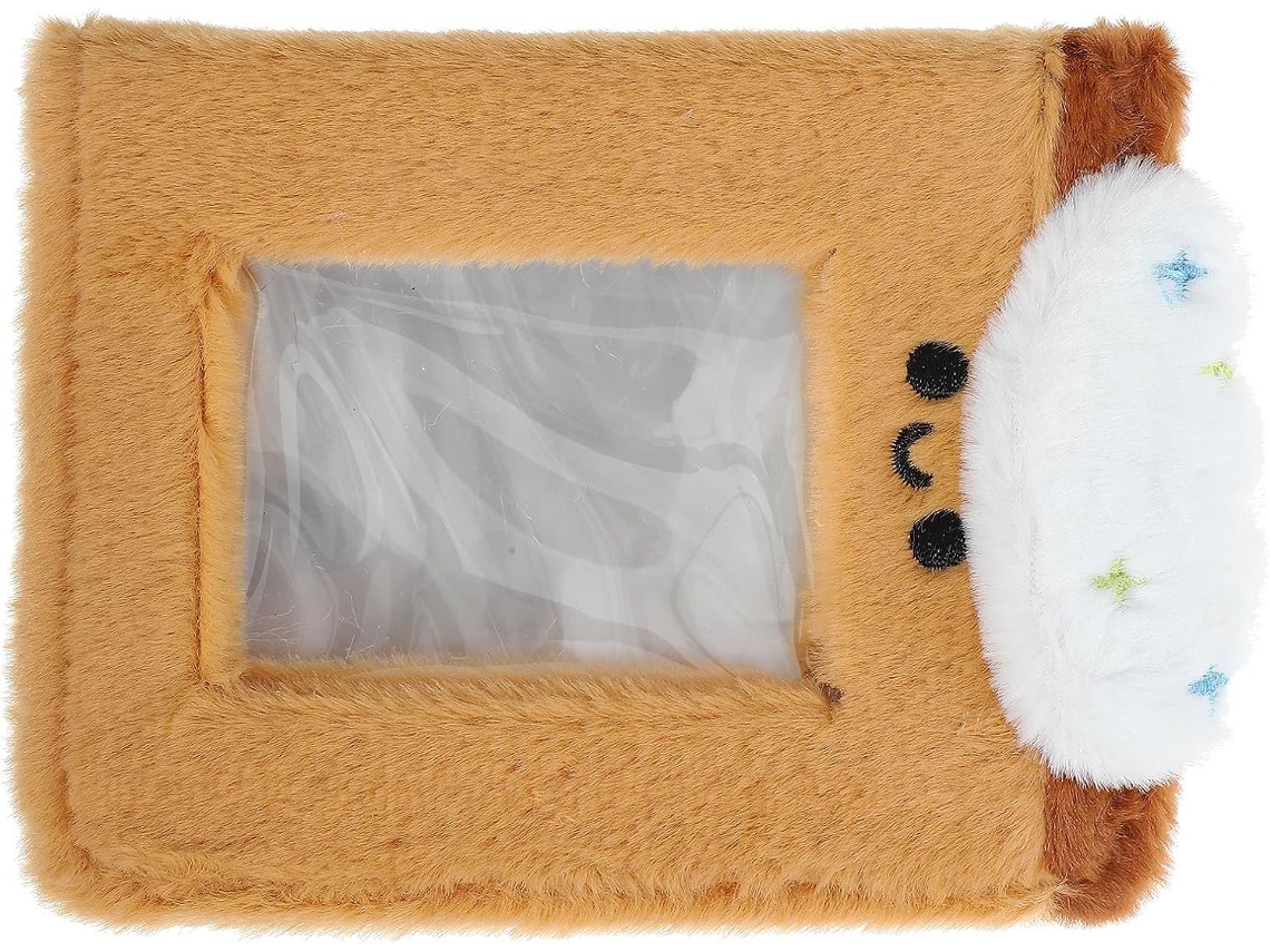 Album Photo En Peluche Marron, Ouverture Facile Et Stable