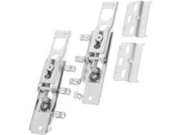 1 Conjunto De Ocultas Para Portas Armários Cozinha Em Aço Laminado A
