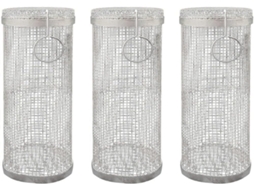 Conjunto De 3 Peças De Cestas Portáteis De Aço Inoxidável Para Churrasco, Utensílios Para Churrasco, Gokoco