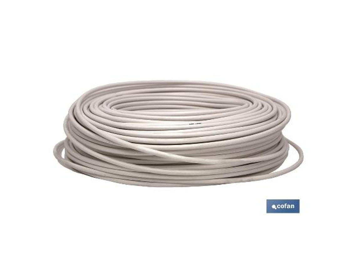 Rollo 100m cable antena satélite/tdt