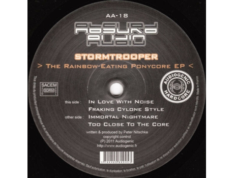Vinil The Rainbow Eating Ponycore Absurd Audio