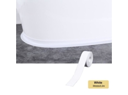 white-38mm-3.2m- -Fita para pia de cozinha, à prova dágua, resistente a mofo, transparente, para banheiro, lacuna S/MARCA
