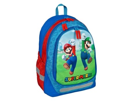Mochila SUPER MARIO 2023 43X31X19Cm Sumb7560