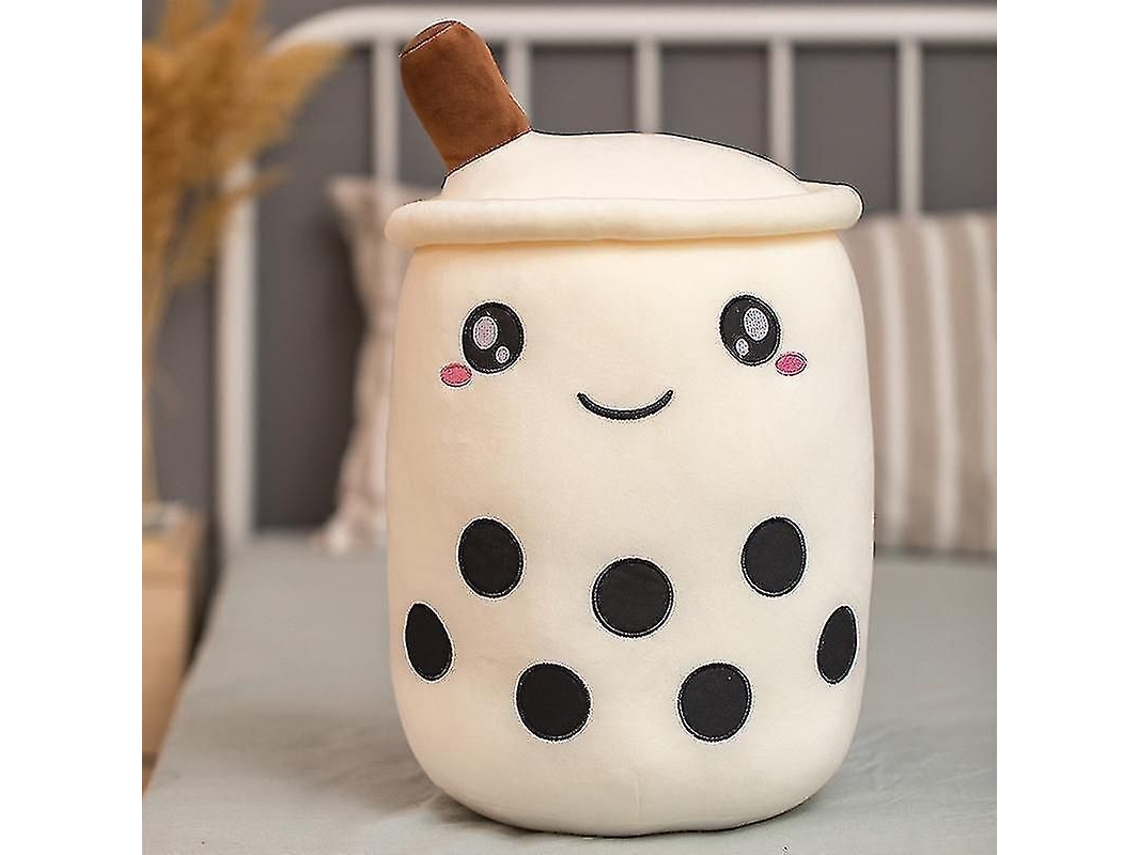 2026 muñeco de Peluche de Té de Burbujas Con Cara Sonriente 24/35/50/70cm